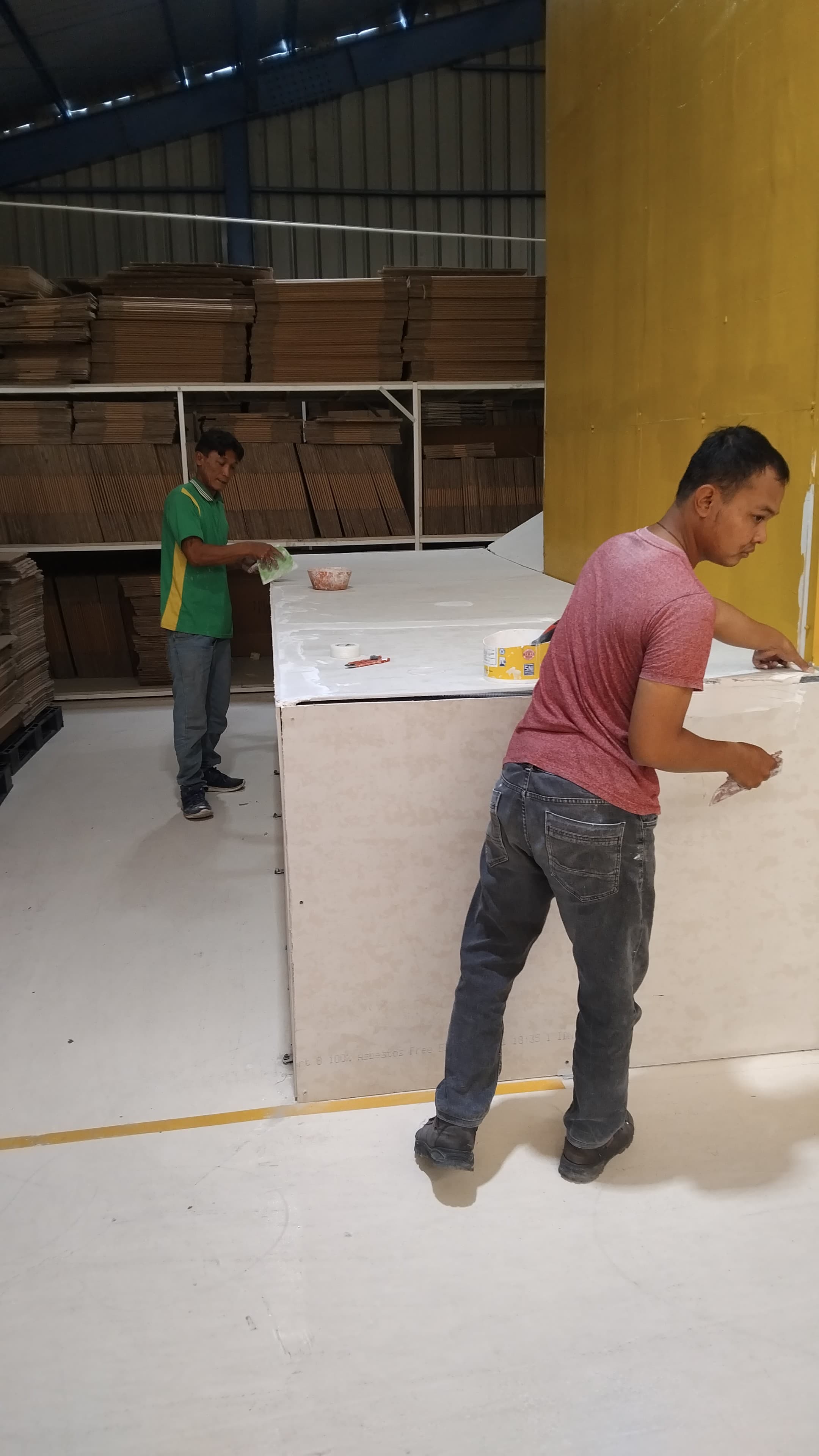 Foto proyek BOARD TAHAN API PT. HANSOLL INDO JAVA