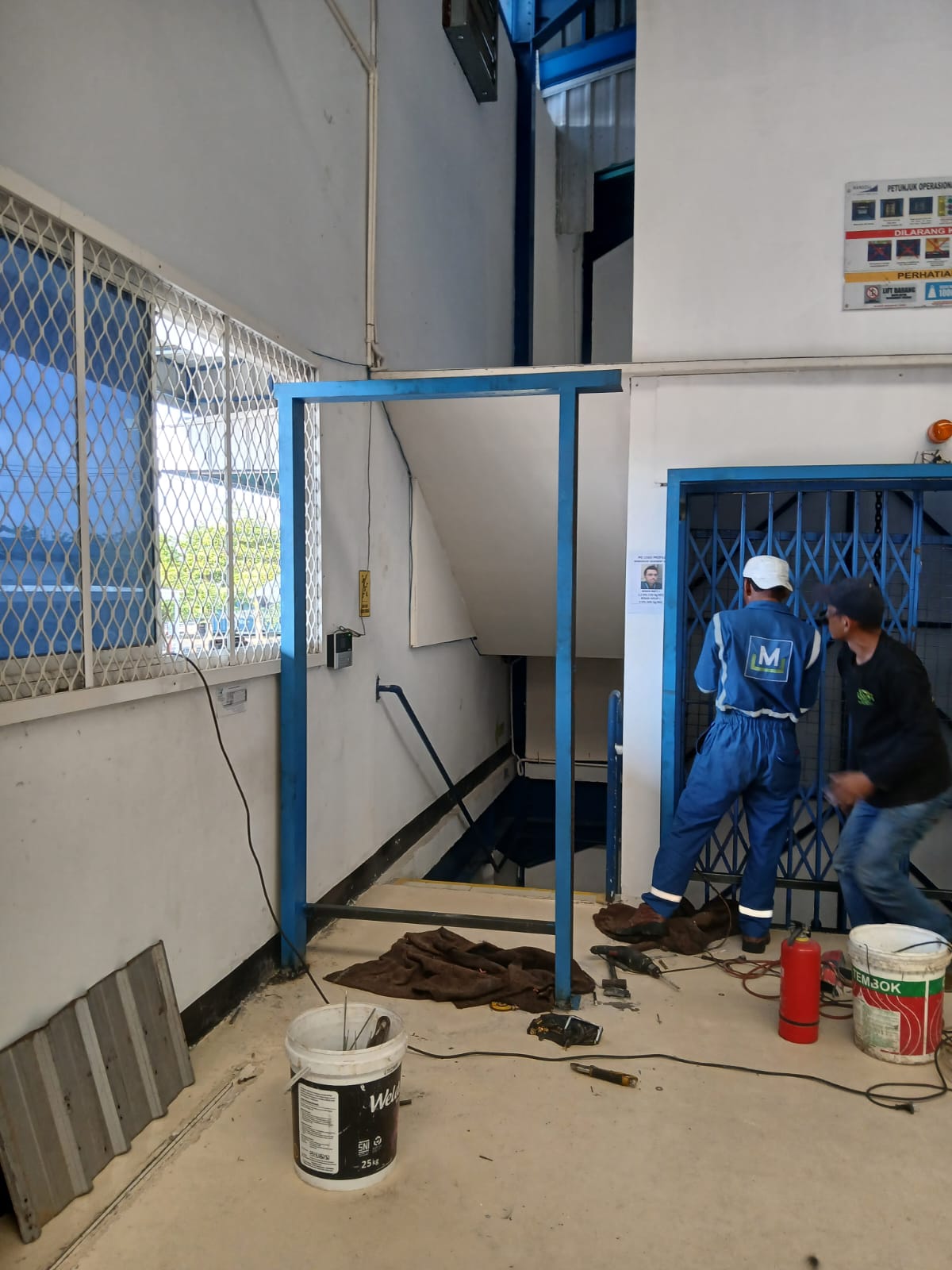 Foto proyek RANGKA PINTU EMERGENCY PT. HANSOLL INDO JAVA