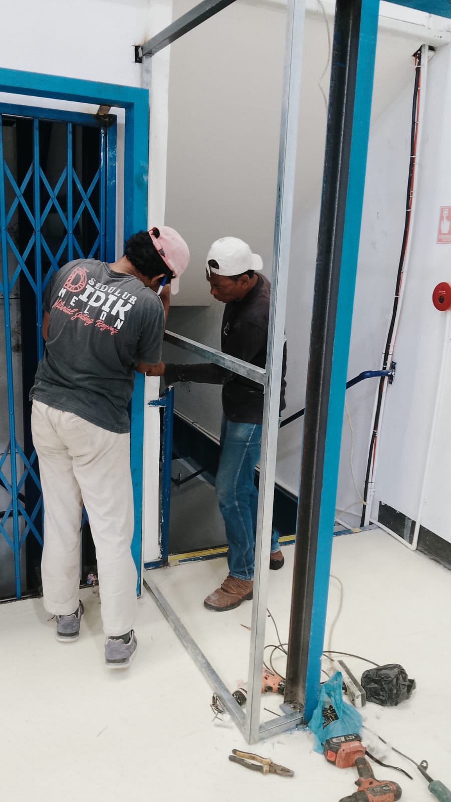 Foto proyek RANGKA PINTU EMERGENCY PT. HANSOLL INDO JAVA