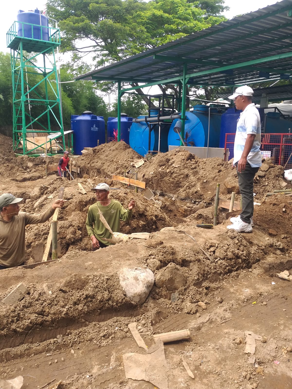 Foto proyek Pembuatan IPAL PT. PILAR SEJATI SEJAHTERA