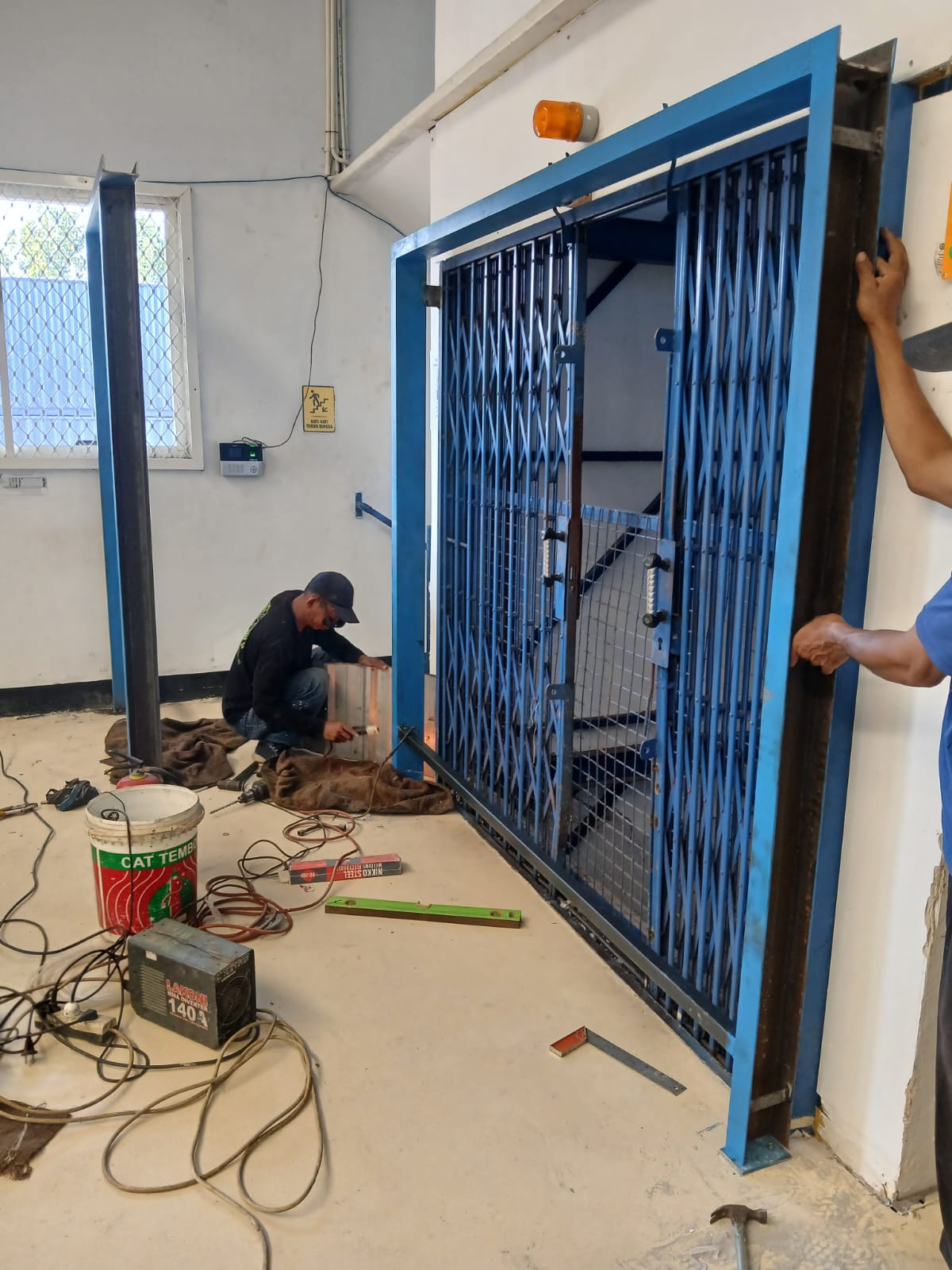 Foto proyek RANGKA PINTU EMERGENCY PT. HANSOLL INDO JAVA